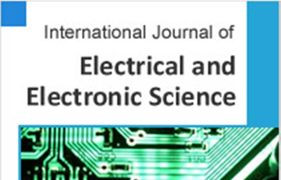 International Journal of Electrical and Electronic Science 2018; 5(1): 8-13 http://www.aascit.