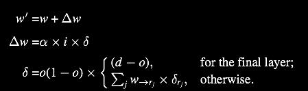 Backpropagation An efficient method of implementing gradient descent for neural networks r Gradient descent Backprop rule 1. Initialize weights to small random values 2.