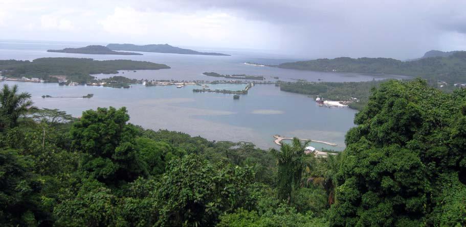 Kolonia Harbour, Pohnpei Chapter 4 Federated States of Micronesia The contributions of David Aranug, Johannes Berdon