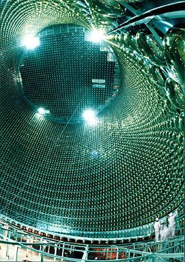 due to a quantum effect. ν ν μ τ ν e ν μ ν μ ν e Such neutrino oscillations have been observed in 1998.