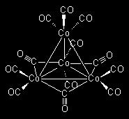 carbonyl groups, three other Co atoms and no bridging carbonyl group.thus the coordination number of this Co atom is 6.