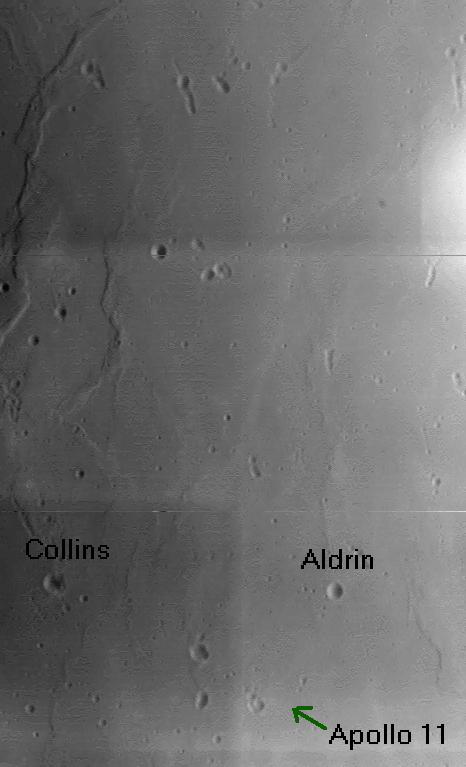 Calibration & Ground Truth SMART-1 view of Apollo 11 site Distance 1764 km FOV 80 x 120
