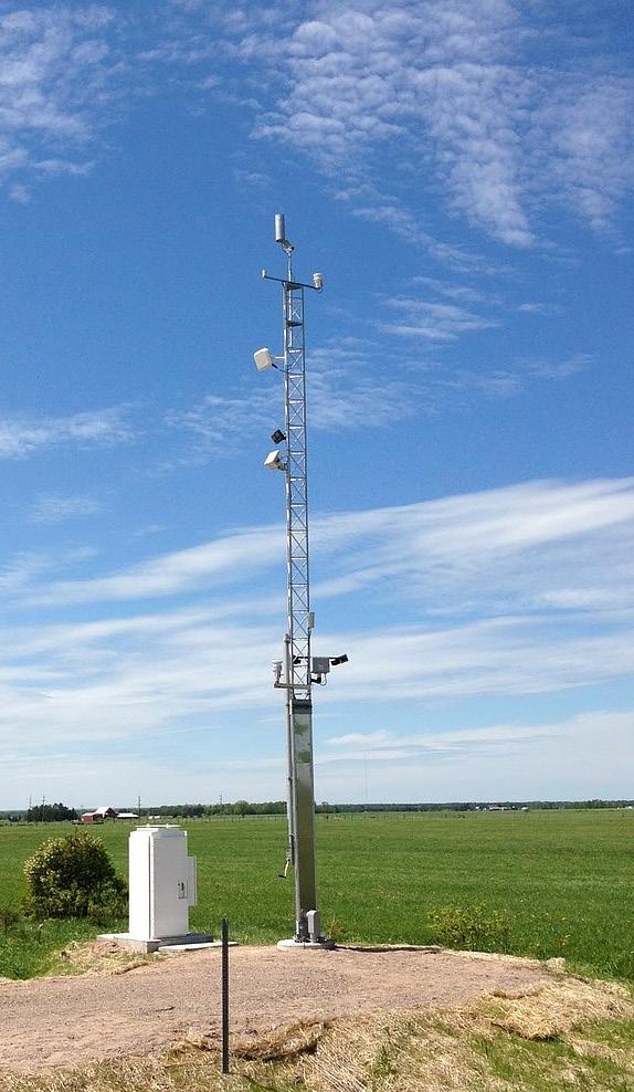 6. Road Weather Road Weather Information System (RWIS) with open architecture - USA / Michigan MDOT Lufft USA installed 20 new ARWIS systems (ice warning systems) for Upper Peninsula in Michigan.