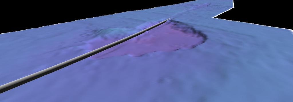 Data Deliverables Maps/charts that integrate the seabed and the position of