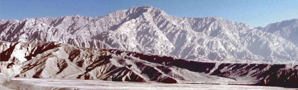 Figure 23. Large-scale fold scarp east of the Kuche Tow River (location in Figure 21).