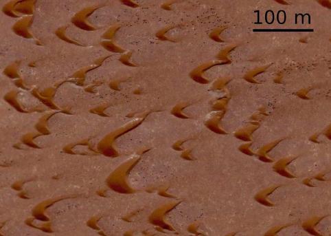 Mystery #3: Why are martian dunes relatively small?