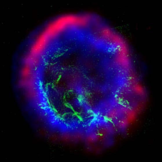 2. Supernova Remnants (SNR s( SNR s) radio x-ray Collapse of massive star. Outer layers ejected with v ~ 1-2 x 10 4 km/s.