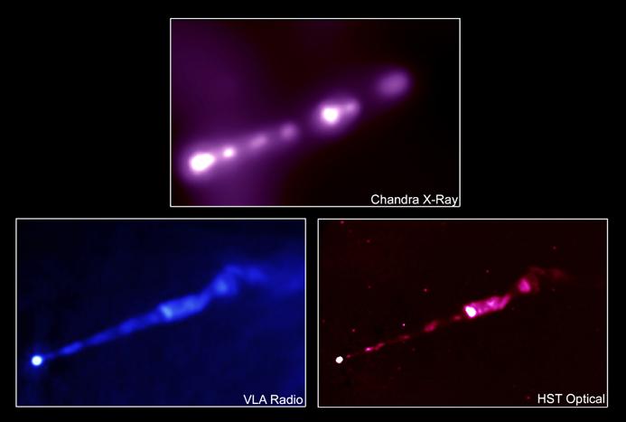 3. Active Galactic Nuclei (AGN) Jet