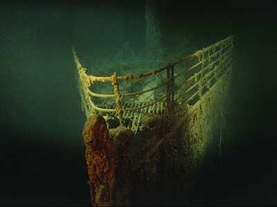 Corrosion of Titanic wrec Casón