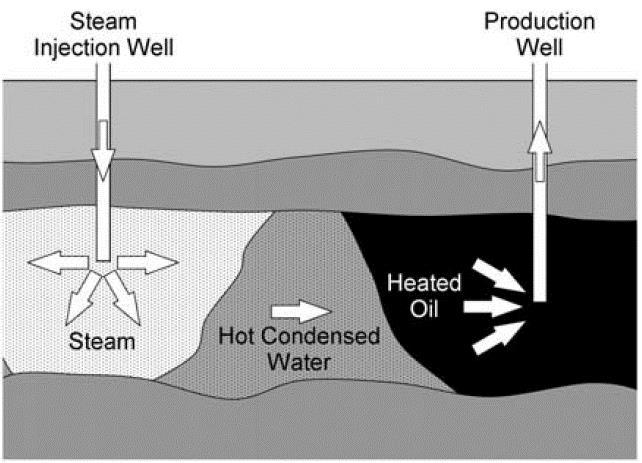 producers. As steam condenses, a hot water bank is formed (Figure 2.