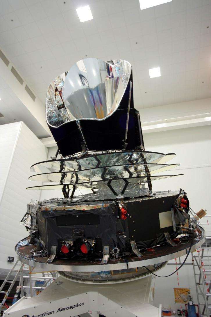Planck Hardware: ~600 ME, third generation CMB probe, ESA medium size mission, NASA (JPL, Pasadena) contribution on cooling systems Low Frequency Instrument (LFI, Nazareno Mandolesi PI, instrument