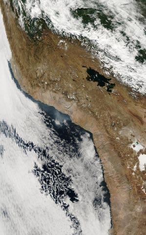 from MODIS Clouds and Sulfer