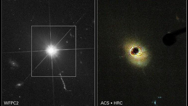 the first quasar discovered 3C273 (1963) very bright