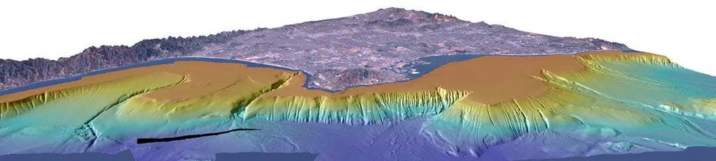 Seafloor mapping with MBES Example of a topography and