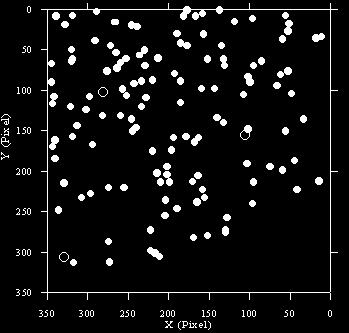 Ta ble 3: 5 5 pixel ar ray data for the three very faint stars Star No. 1 Star No. 2 Star No.