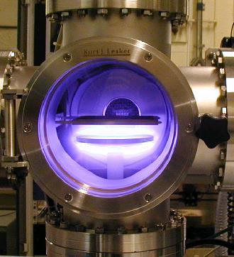 What is glow discharge? Glow discharge is luminous plasma. Plasma is partially ionized gas.