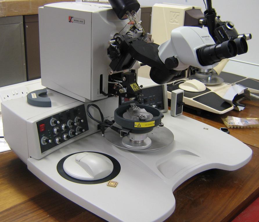 Chapter 2 Experimental Techniques stereo microscope provides a magnified view of the local work area which
