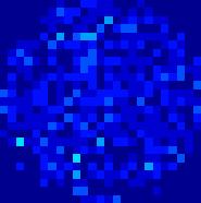 Incident proton / deuteron R l y [µm] 20 0-20 R c R c 10 5 Counts / Pixel Intrinsic noise