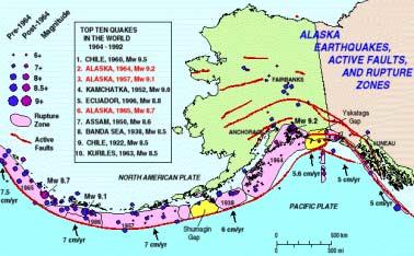 Seismicity and Seismo-tectonics of Alaska: Alaska as a Natural Laboratory for Earthcsope Roger Hansen, Natasha Ratchovski, Trilby Cox, and Douglas Christensen Geophysical Institute, University of