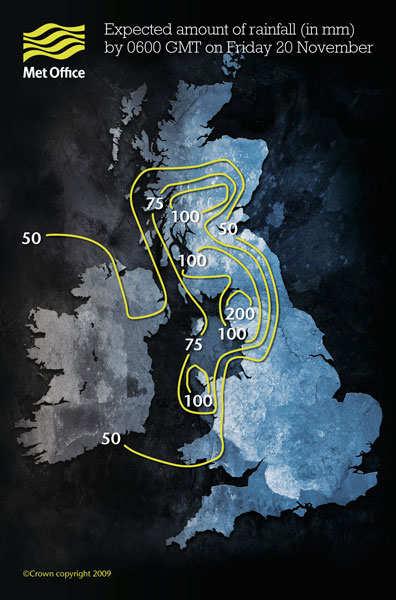 Forecasting the Cumbrian Floods: 17-20