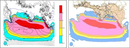 An Analysis of Tsunami Inundation in Mandalika Tourism Area (Stage I) Central Lombok, West Nusa Tenggara Figure 5 Tsunami wave height illustration 3.