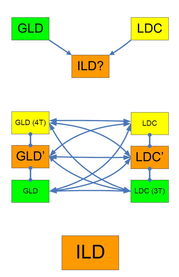 Introduction 4 ILD Conception At LCWS07, we agreed to work towards a merger of the GLD and LDC detector concepts Plan to (at least) explore the phase-space between GLD (B=3T, R ECAL =2.