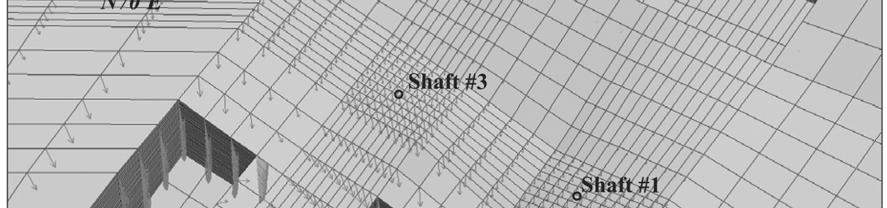 Each Longwall Panel Longwall Panel Fully Retreated σ xx (psi) Shaft #1 Shaft #3 σ yy σ