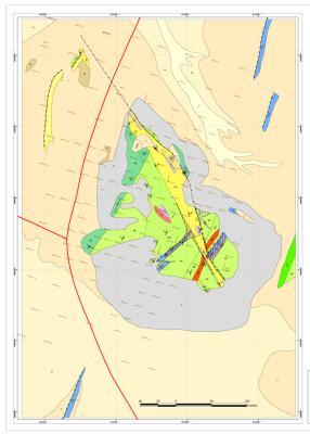 systematic RC drilling completed in quarter 2, 2010 Two sup parallel auriferous veins identified Veins are between 10 to 20m apart: Vein 1 averages 8.