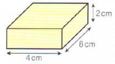 Surface area and volume HW 22 1 Here is a cuboid with length 4 cm, width 8 cm