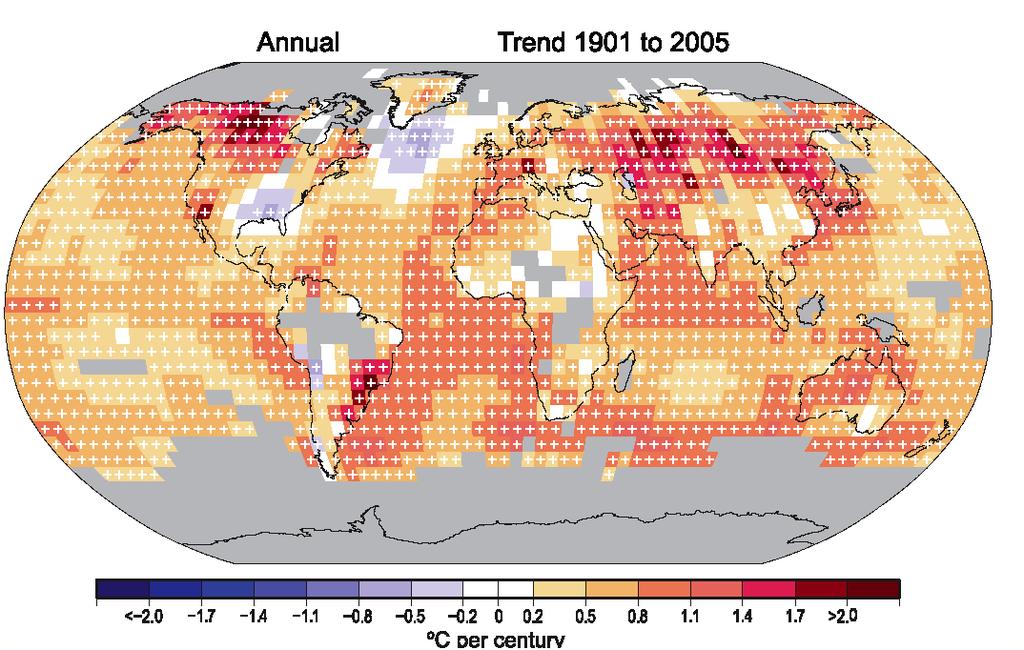 Temperature Record: the warming is global!