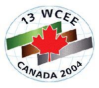 3 th World Conference on Earthquake Engineering Vancouver, B.C., Canada August -6, 24 Paper No.