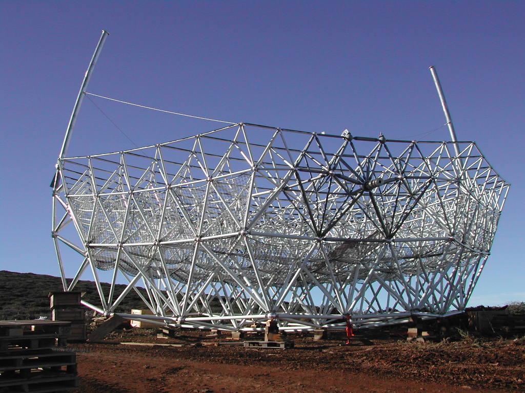 MAGIC-II A second identical 17 meter telescope located 80 m away. Under construction.