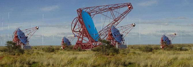 H.E.S.S. II Addition of a single 27 meter telescope. Shown above is a simulation, not a photo. Total collecting area will be over 1000 m 2.