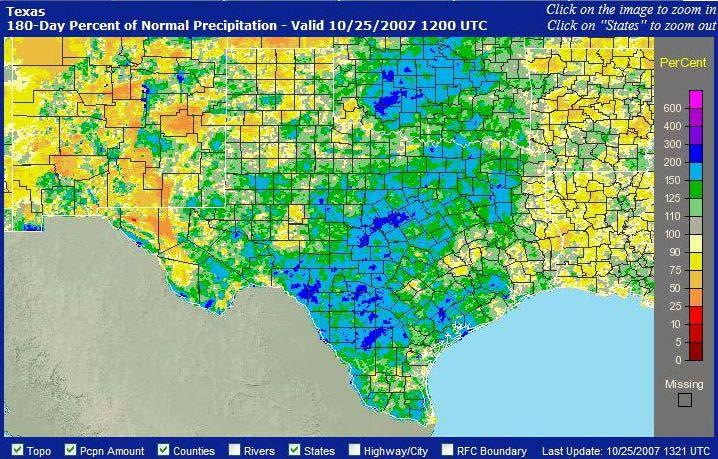 Introduction Heading into the winter of 2009, the drought picture across the State of Texas is much different than it was this time last year.