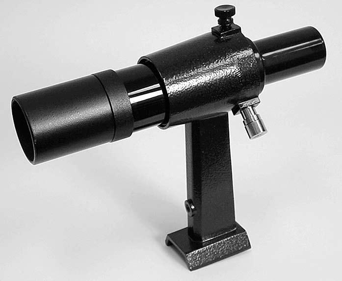 5. Next, tighten the wingnuts at the top of the tripod legs, so the legs are securely fastened to the equatorial mount. Use the larger wrench and your fingers to do this. 6.