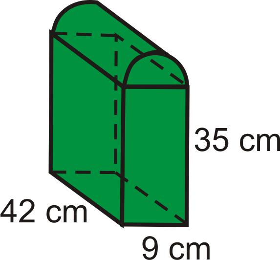 area and volume of composite