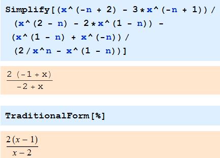 Naloga ([3], str. 100, nal. 393e): Izračunajte. Naloga ([3], str. 100, nal. 400): Pokažite, da je vrednost izraza neodvisna od vrednosti števil a in b (.