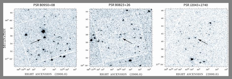 XMM-Newton observations of old pulsars τ 17 x 10 6 yrs ~ 5 x 10 6 yrs 1.2 x 10 6 yrs P ~ 253 ms ~ 530 ms ~ 96 ms E ~ 5.6 x 10 32 erg/s ~ 4.