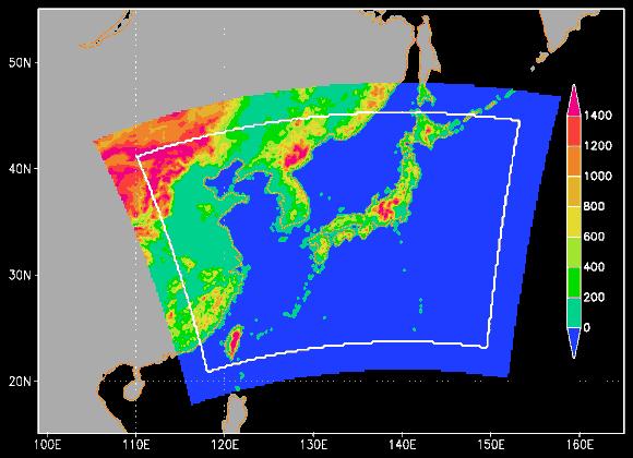 A: Extreme event projection by very high resolution atmospheric models Atmosphere- Ocean model 100-270km mesh High-resolution global atmospheric model 20km mesh Regional cloud resolving model by