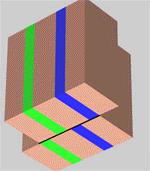 (3b shown with horizontal layers) Vertical Since there is no upper or lower block, we cannot call the fault normal or reverse, simply a vertical