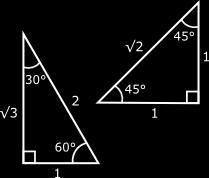 Level 4 Use the properties of 30-60 -90 triangles to find missing side lengths Types of Special Triangles: Properties of 30-0 -90 Triangles: The longer leg of a 30-60 -90 triangle is units long.