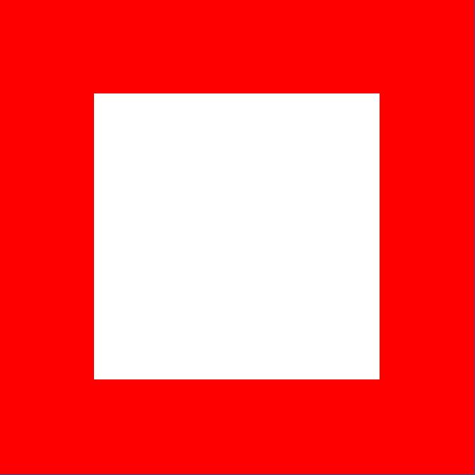 Image 2: he Swiss flag equals the difference between image and image 2.