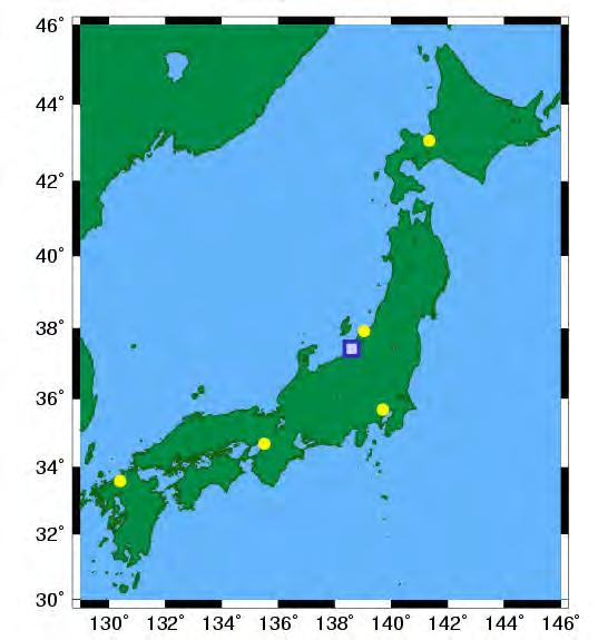3 OUTLINE OF THE SITE, THE EVENT AND THE OBSERVATION RECORDS Fig. shows the location of the Kashiwazaki Kariwa Nuclear Power Plant and the epicenter of the Niigataken Chuetsu-Oki Earthquake.