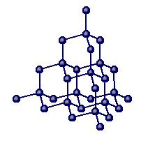 carbons carbon bond angle =120º Diamond : tetrahedral bond