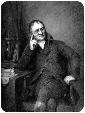www.ck12.org Dalton Brings Back the Atom Around 1800, a British chemist named John Dalton revived Democritus s early ideas about the atom. Dalton is pictured in Figure 1.2. He made a living by teaching and just did research in his spare time.