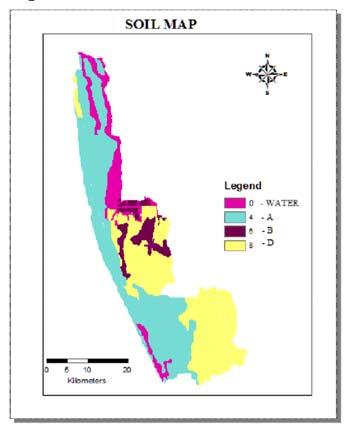 Flood Hazard Vulnerability Map Flood hazard vulnerability map of the Alappuzha district for the year 2012 which was developed by weighted overlay after reclassifying all the maps of