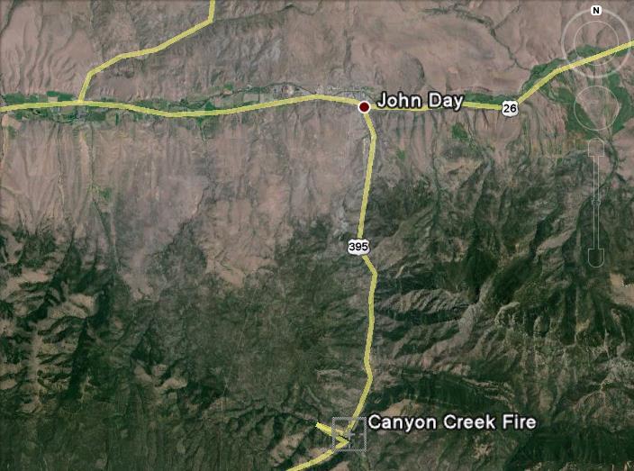 Canyon Creek Complex OR Fire Name (County) Location Acres burned % Contained FMAG Evacuations Structures Lost / Threatened Fatalities / Injuries Canyon Creek Complex (Grant County) John Day & Canyon