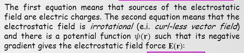 strating point in the discussions of almost all biophysical problems: If, furthermore, (4) there is no polarization (P = 0), (5) the aqueous medium is homogeneous and isotropic ( = 0 r = const.