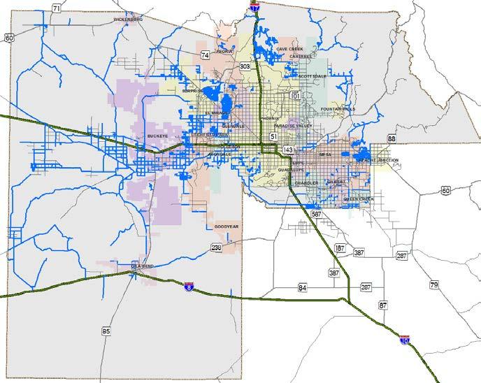 About Maricopa County Population of over 4 Million Area of over 9,200 square miles MCDOT maintains over 2,400