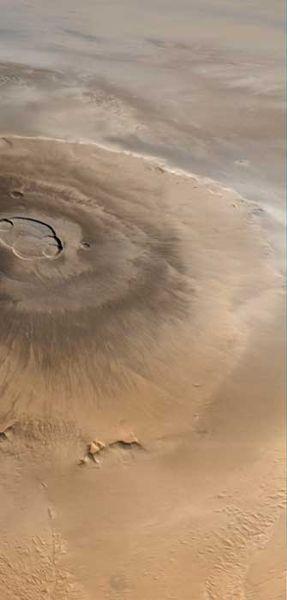 Mars Geology Has craters and high volcanos (higher than on Earth due to lower